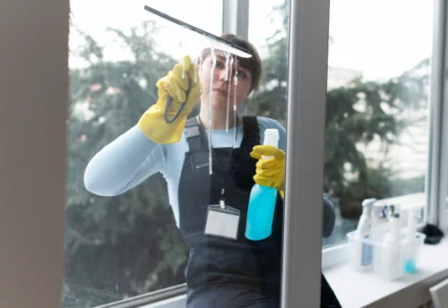 Nettoyage de vitres intérieures et extérieures à Lembras